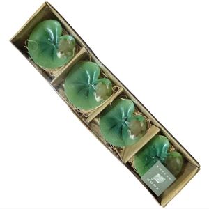 Amscan Home In The Garden Frogs On Lilypads Floating Scented Green Wax Candles